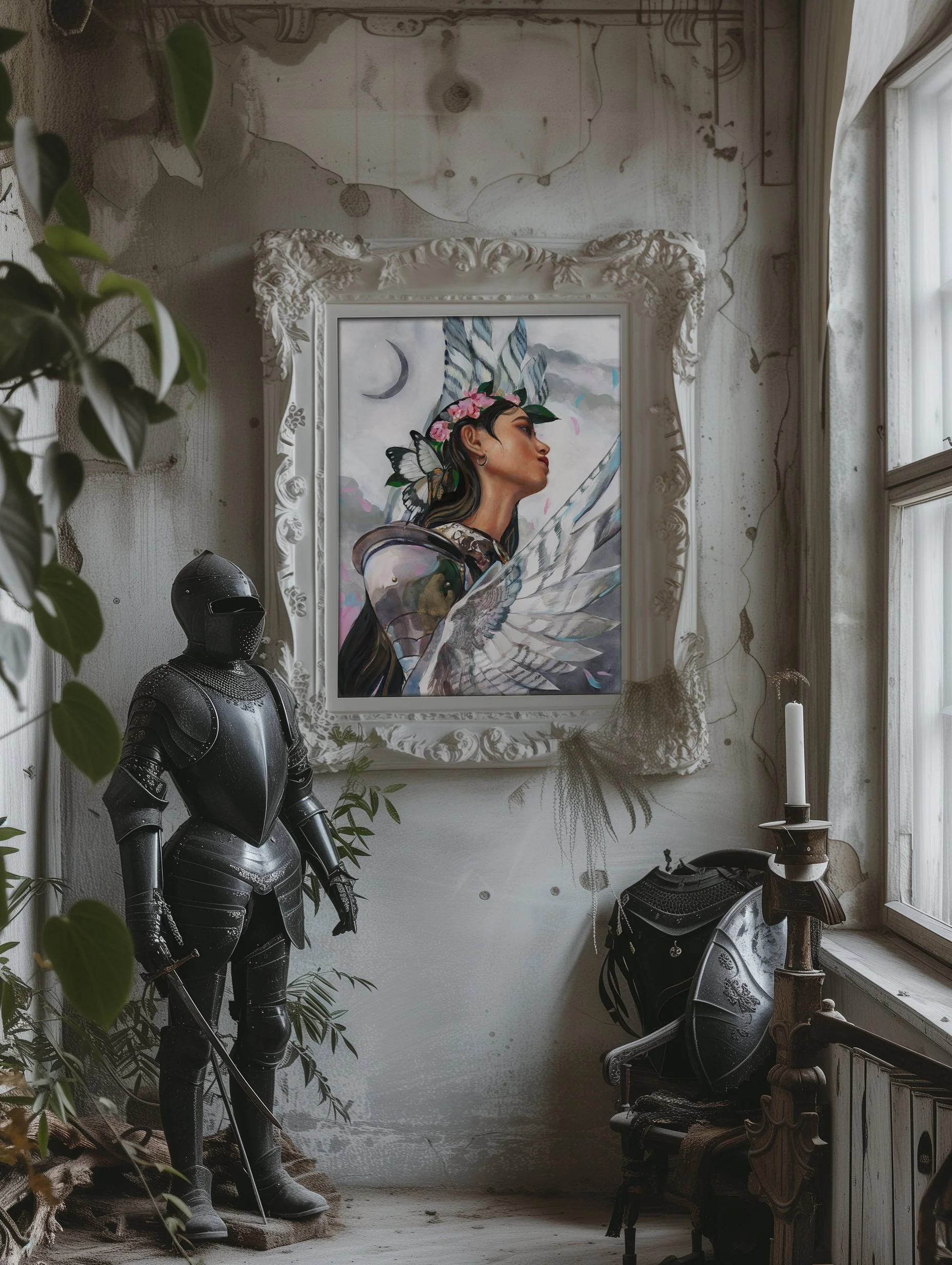 Nyx' Limited Edition Fine Art Print — Lioba